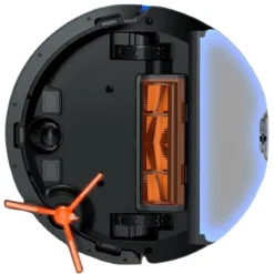 Robot Aspirapolvere Lavapavimenti Nero con Base 0,35L Mappatura Smart