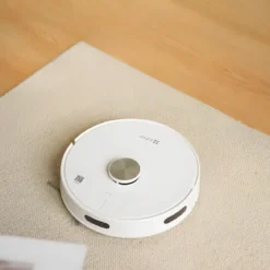 Robot Aspirapolvere Lavapavimenti Smart Bianco 0,35L Mappatura Wi-Fi