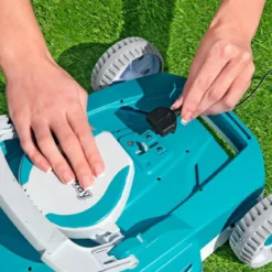 Robot Aspiratore Piscina Senza Filo Batteria Pulitore Fondo Piscina Automatico