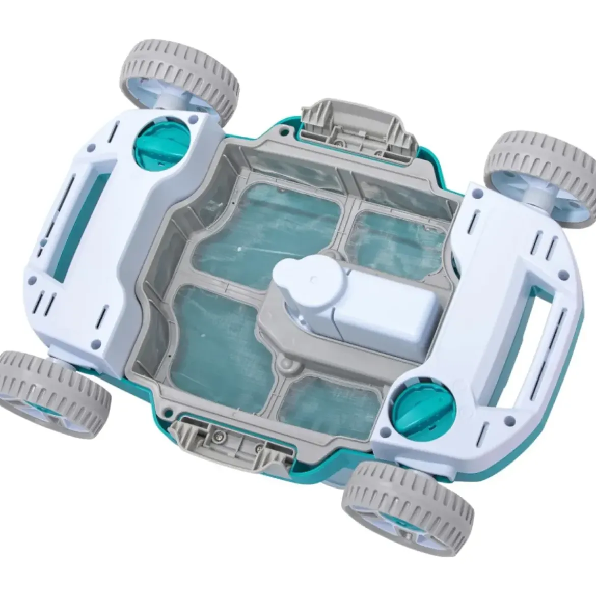 Robot Aspiratore Piscina Senza Filo Batteria Pulitore Fondo Piscina Automatico