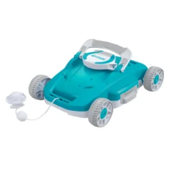 Robot per Piscina Cordless Ricaricabile Pulizia Automatica con Sensore