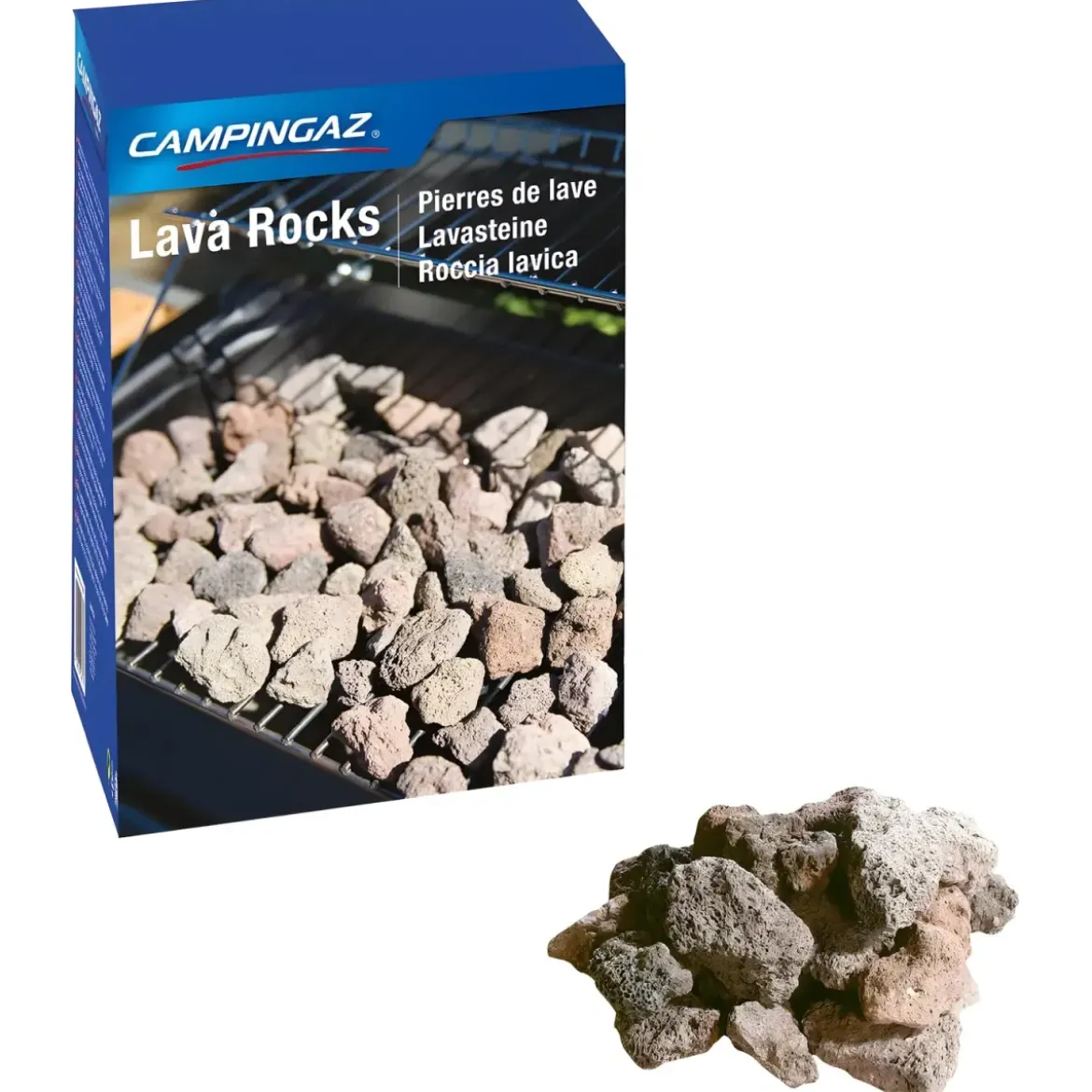 Roccia Lavica per Barbecue da Esterno 3kg Campignaz Naturale Poroso