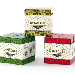 Rompicapo 12 Pezzi Cubo Snodabile Dynacube con Espositore da Banco