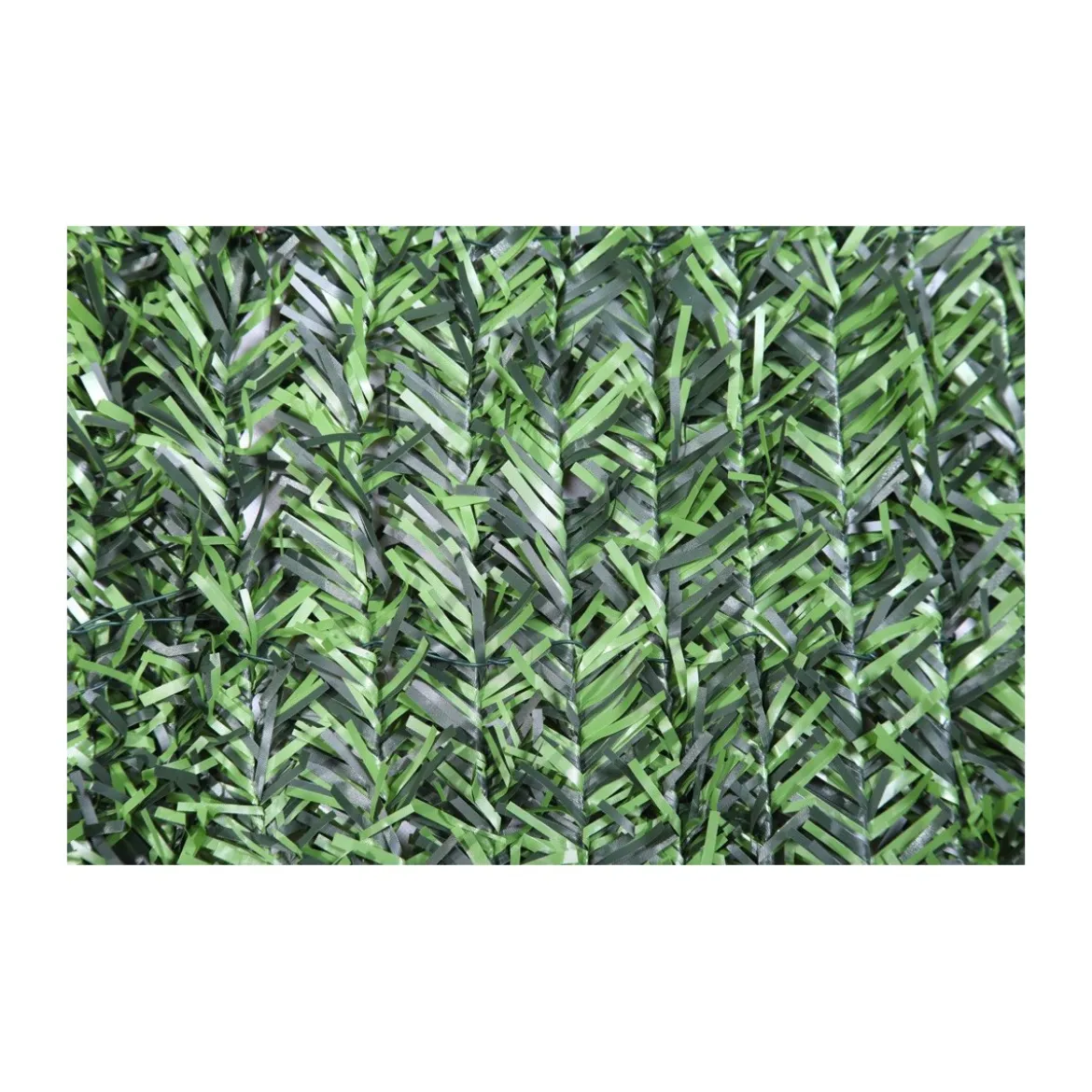 2 Rotoli 1.5x3 Siepe Sintetica Abete Finta Artificiale Recinzione Sempreverde