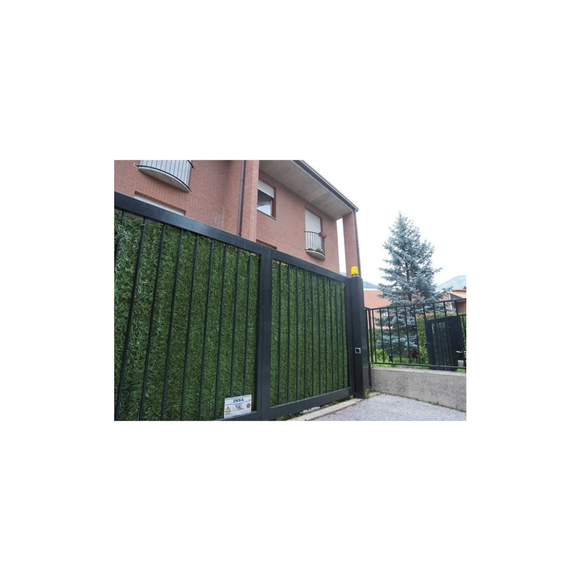 2 Rotoli 1.5x3 Siepe Sintetica Abete Finta Artificiale Recinzione Sempreverde