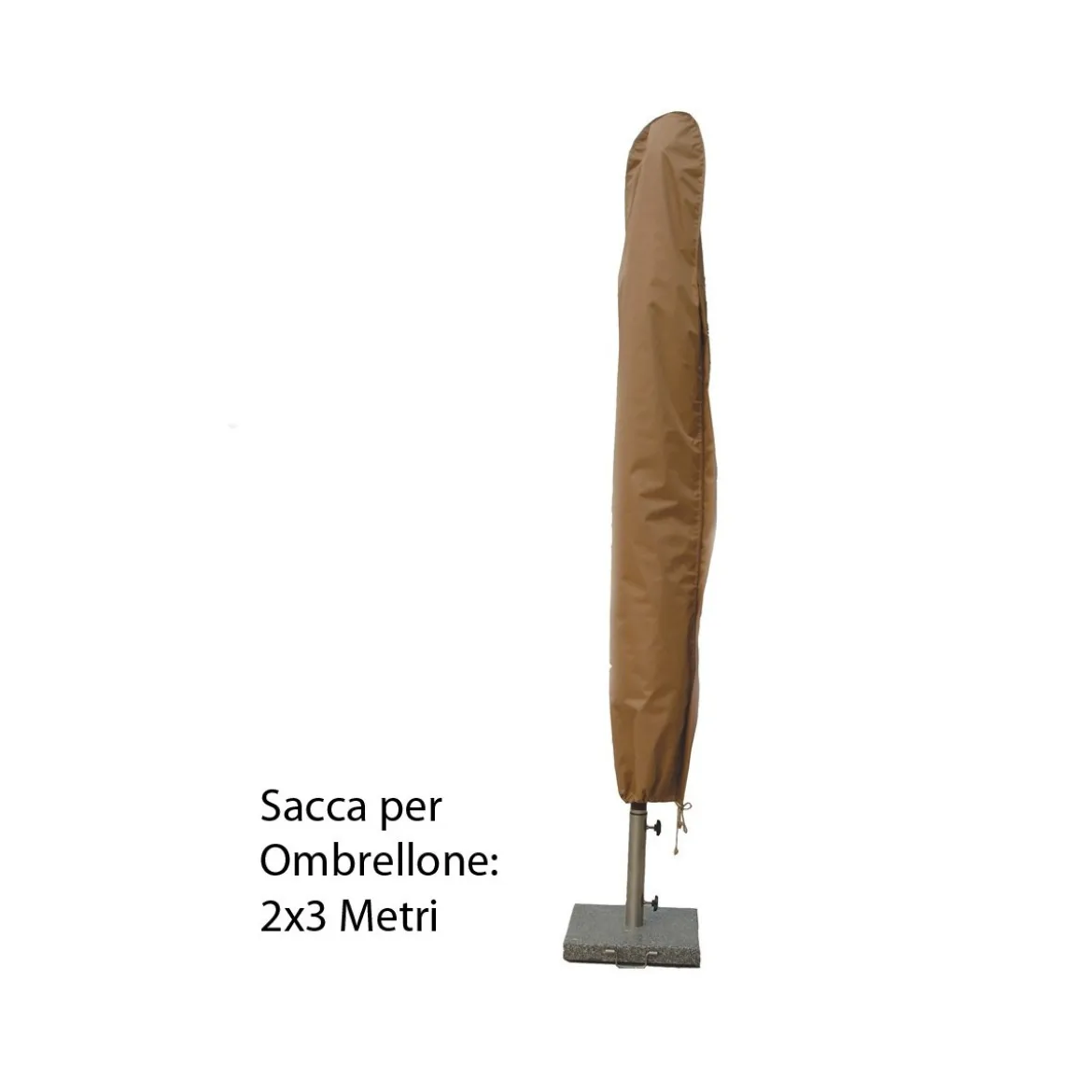 Sacca Custodia Copri Ombrellone 2x3 Palo Centrale da Esterno Giardino Telo