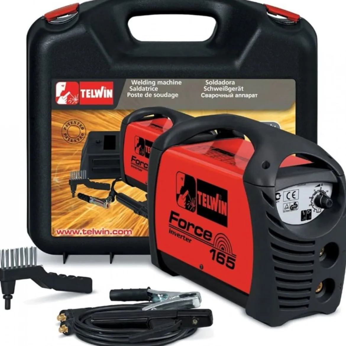 Saldatrice ad Arco MMA Inverter Forde 165 per Saldatura Professionale