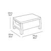 Salotto da Esterno Bianco Effetto Rattan Salottino Divano 2 Poltrone