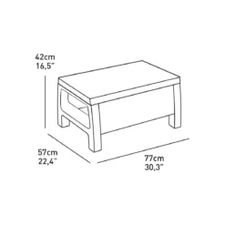 Salotto da Esterno Bianco Effetto Rattan Salottino Divano 2 Poltrone
