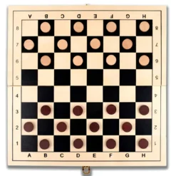 Scacchiera in Legno 7 in 1 Giochi da Tavolo Combinati Set Multifunzione