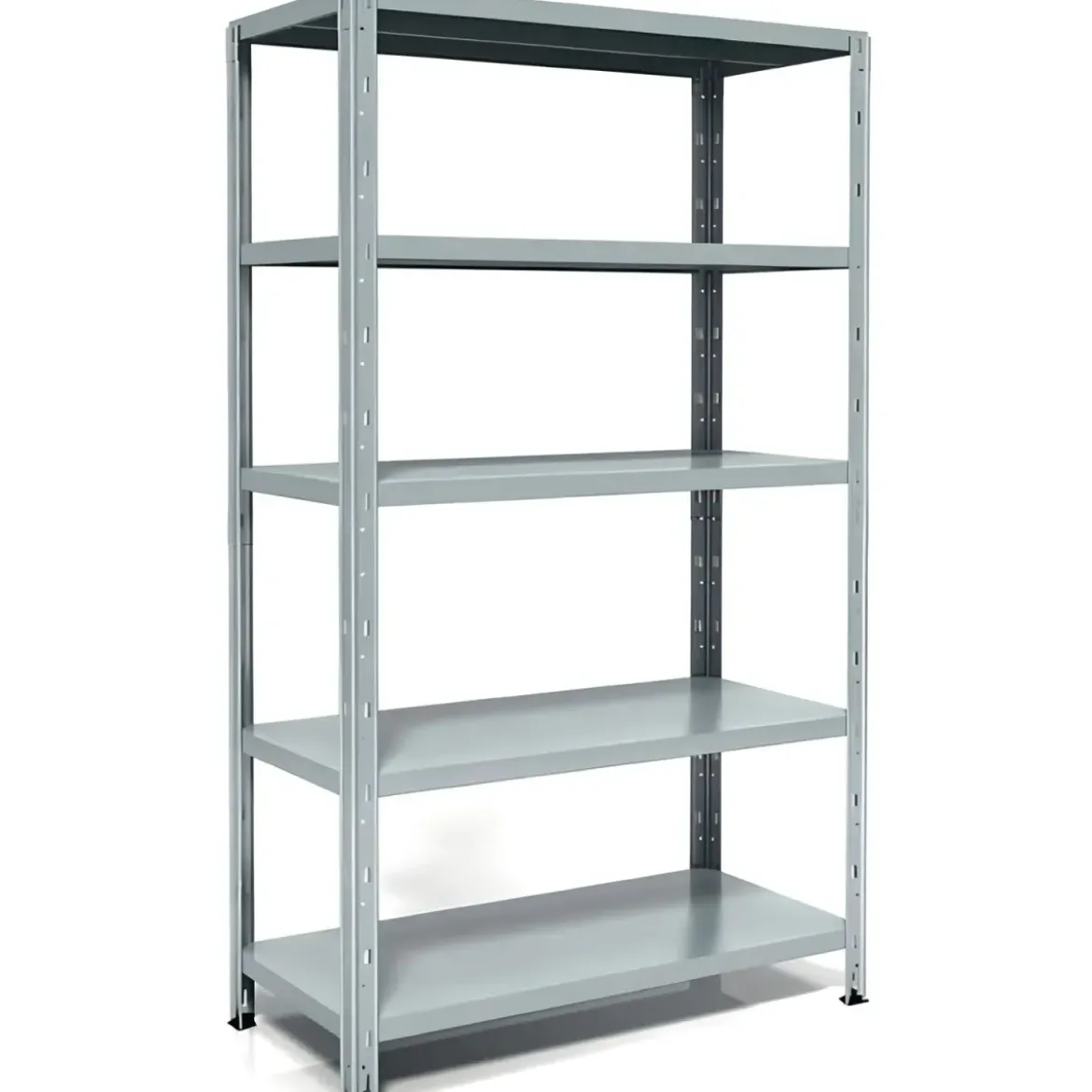 Scaffali 5 Ripiani Rinforzati 100x40 in Metallo Scaffalatura Modulare