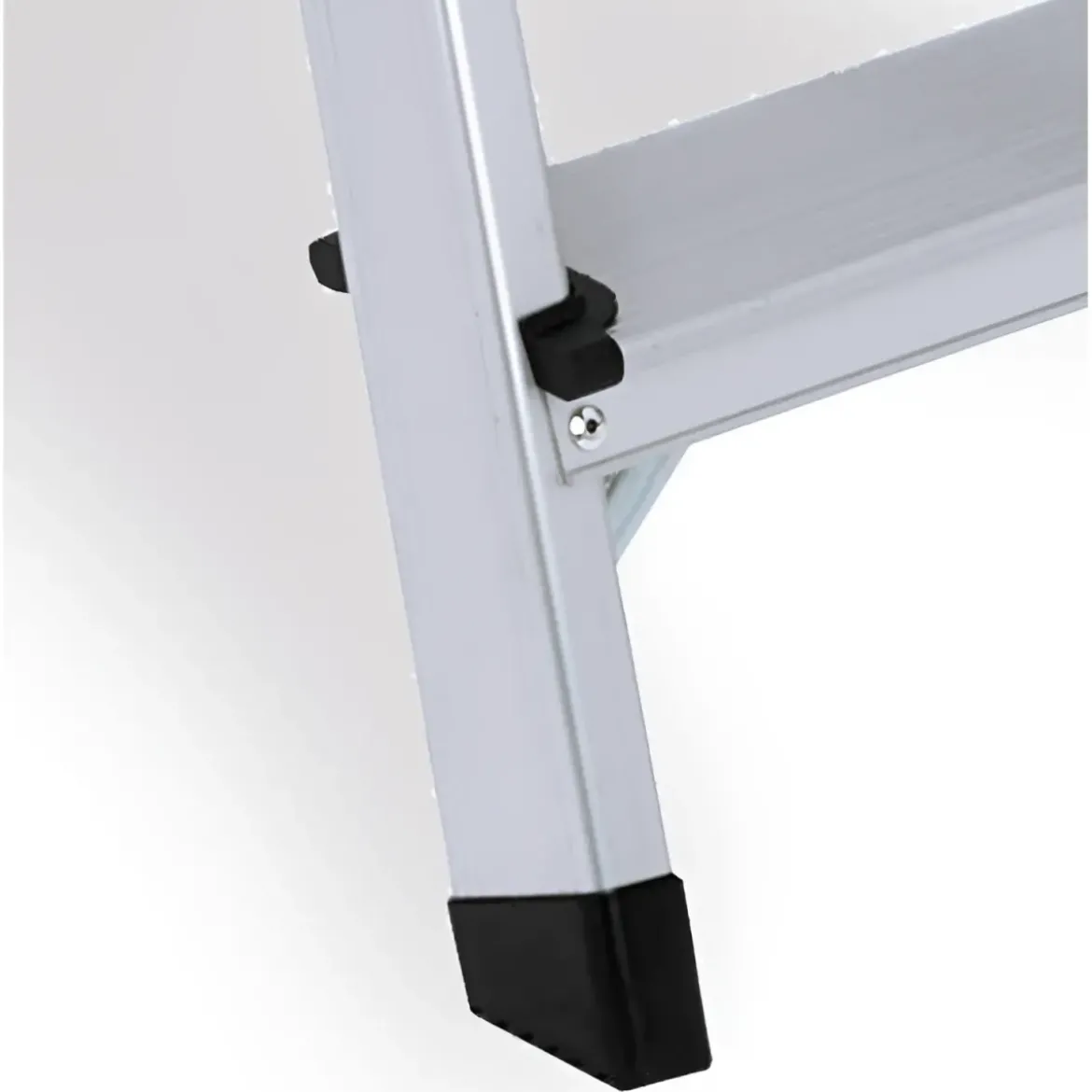 Scala in Alluminio 4 Gradini Robusta Scalini Max 150kg Sgabello Lavori Scaletta