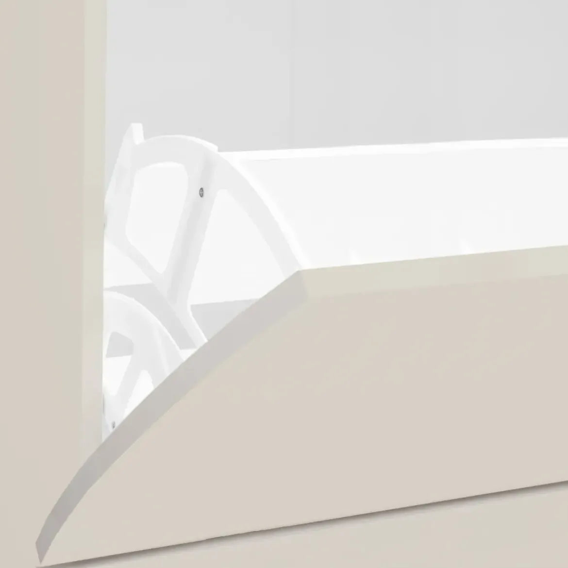 Scarpiera 3 Ante a Ribalta in Legno Beige Cachemire Salvaspazio Ingresso