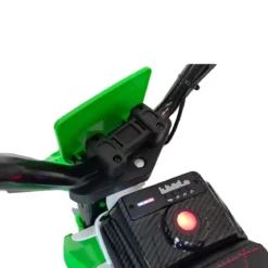 Scooter Motorino Elettrico per Bambini a Batteria 12 Volt Verde Moto da Cross