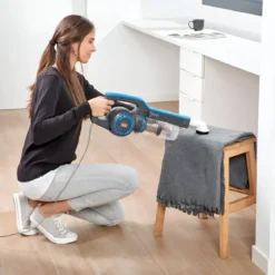 Scopa Elettrica Ciclonica 600W 3 in 1 Senza Sacco Filtro HEPA Lavabile