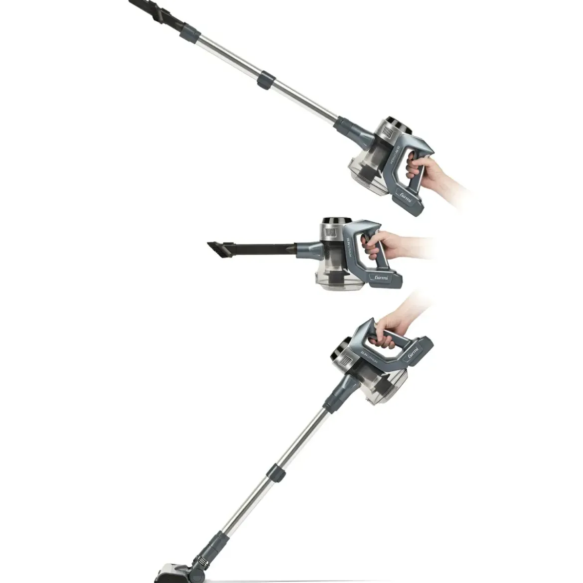 Scopa Elettrica Senza Filo Ciclonica 25,9V Motore Digitale 3 Velocità