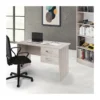 Scrivania 120 Olmo con Cassetto Porta Pc Salvaspazio Moderna Cameretta Ufficio