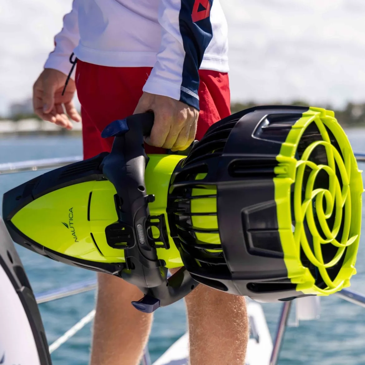 Seascooter Nautica NAVTECH III Professionale Elettrico 2 Ventole 22V