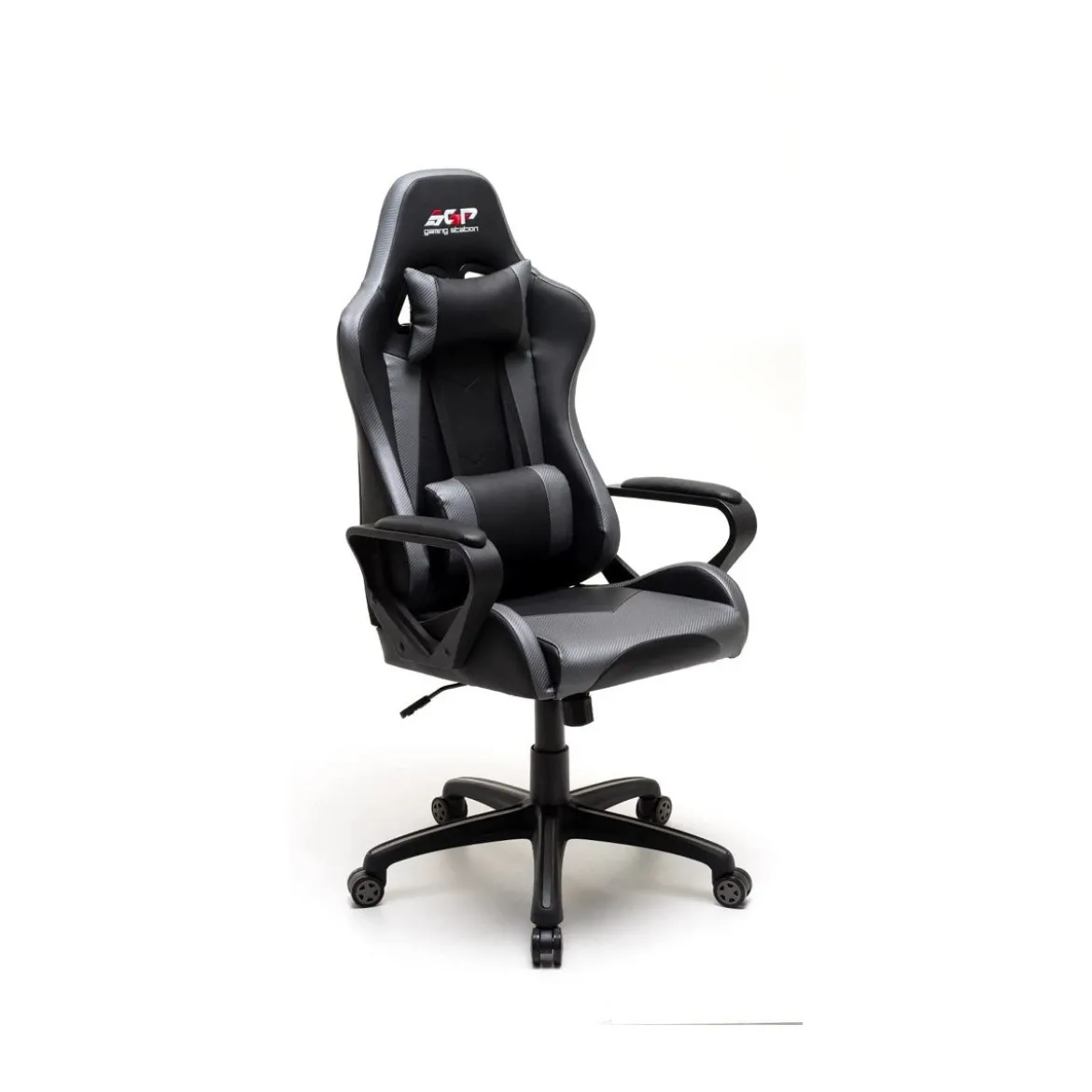 Sedia da Gaming Ragazzo con Braccioli e Ruote Grigia da Cameretta Pc Consolle