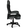 Sedia Gaming Ergonomica Nero Poggiapiedi Estensibile e Rete Traspirante