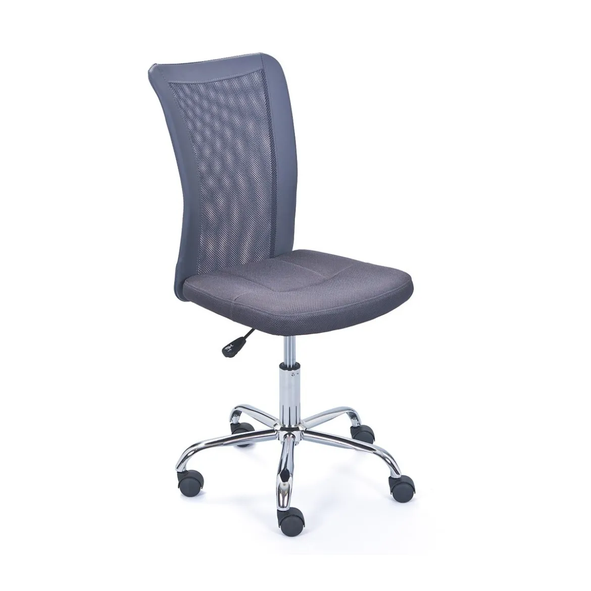 Sedia Poltrona Ufficio Ruote Scrivania Girevole Arredo Camera Grigio Cameretta