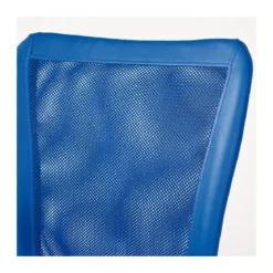Sedia Ufficio Ruote Scrivania Cameretta Poltrona Girevole Arredo da Camera Blu