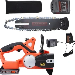 Sega Elettrica a Batteria Elettrosega Potatrice Leggera Potatura Legna Motosega