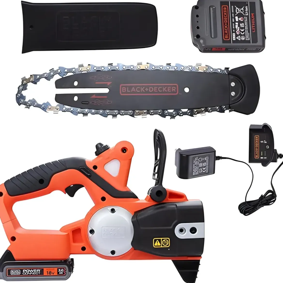 Sega Elettrica a Batteria Elettrosega Potatrice Leggera Potatura Legna Motosega
