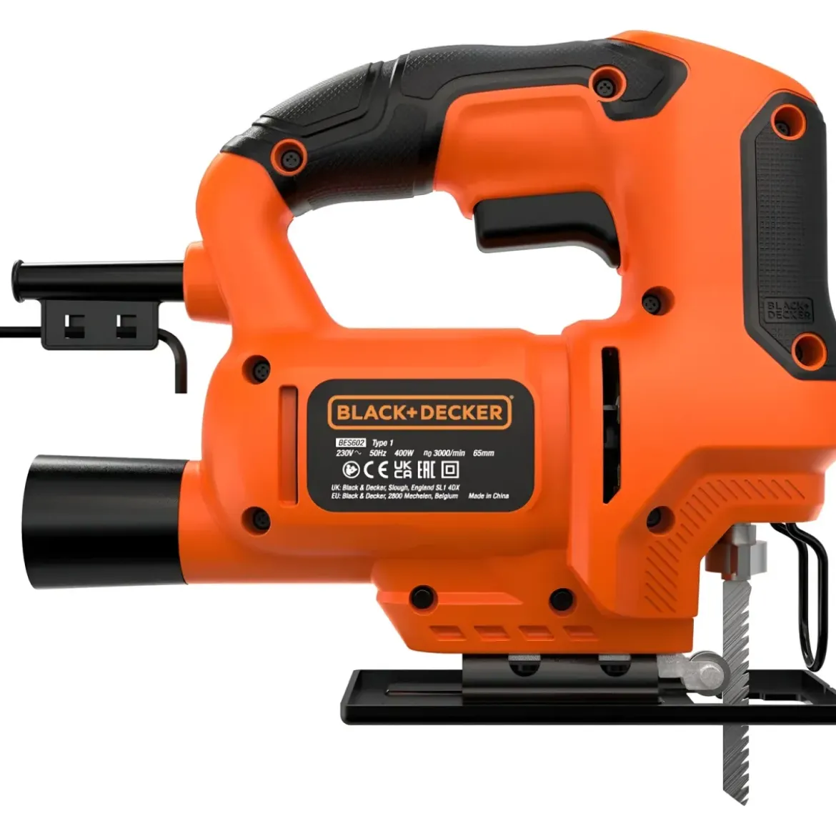 Seghetto Alternativo Black+Decker 400W Compatto Taglio Legno Metallo