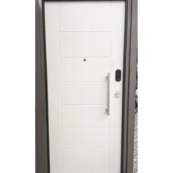 Serratura Elettronica Porta Blindata Motorizzata Impronta Digitale con Codice