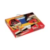 Set Advance Ping Pong 2 Racchette 6 Palline Tendi Rete Inclusa Tennis da Tavola