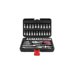 Set Chiavi a Bussola Valigetta Attrezzi in Acciaio 1/4 Professionale Officina