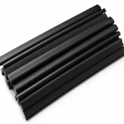 Set 20 Clip Finecorsa per Rotolo Frangivista in PVC Antracite 19 cm