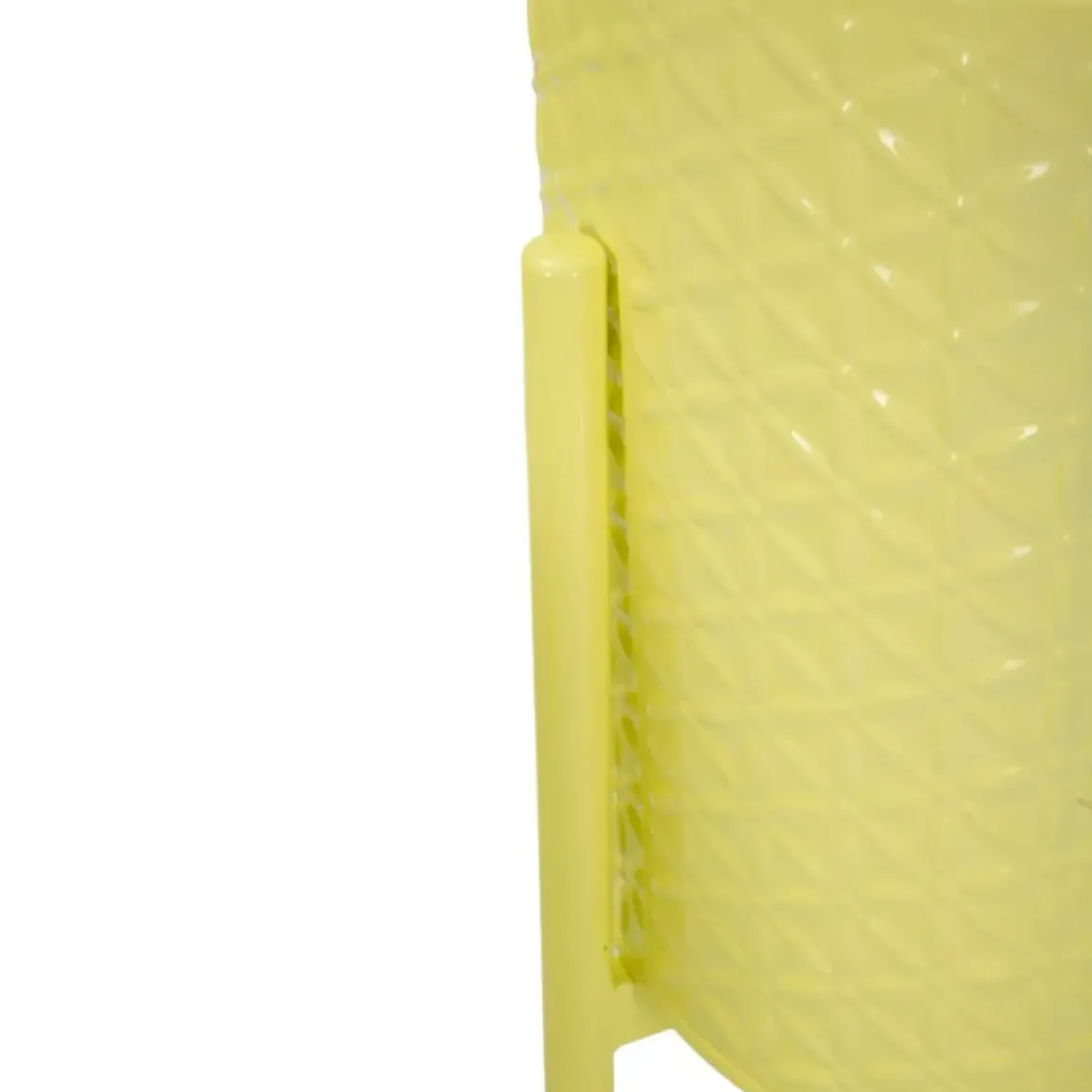 Set 3 Portavasi in Metallo Giallo 36-30-24 cm da Interno Porta Piante