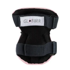 Set Protezioni per Bambini Gomiti Ginocchia Polsi Rosa Pastello XXS