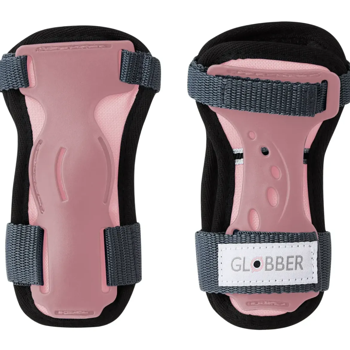 Set Protezioni per Bambini Gomiti Ginocchia Polsi Rosa Pastello XXS