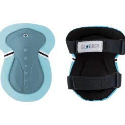 Set Protezioni per Bambini XXS per Gomiti Ginocchia Polsi Blu Pastello