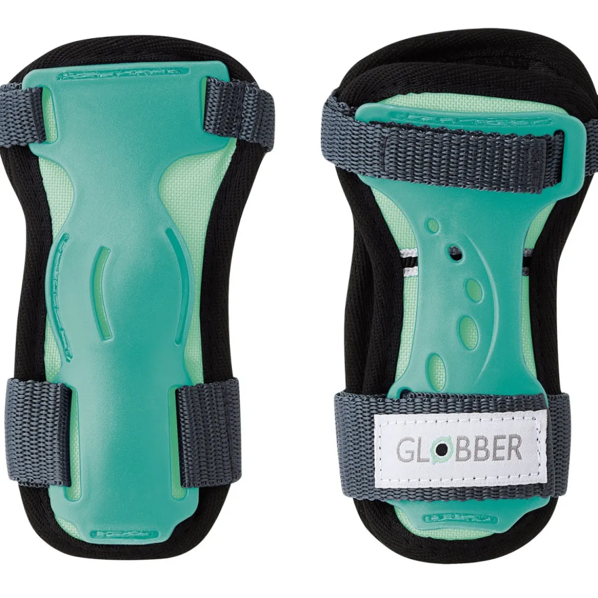 Set Protezioni per Bambini XXS per Gomiti Ginocchia Polsi Verde Menta