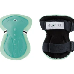 Set Protezioni per Bambini XXS per Gomiti Ginocchia Polsi Verde Menta