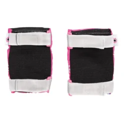 Set Protezioni Rosa per Bimbo Ginocchiere Gomitiere per Bicicletta XXS