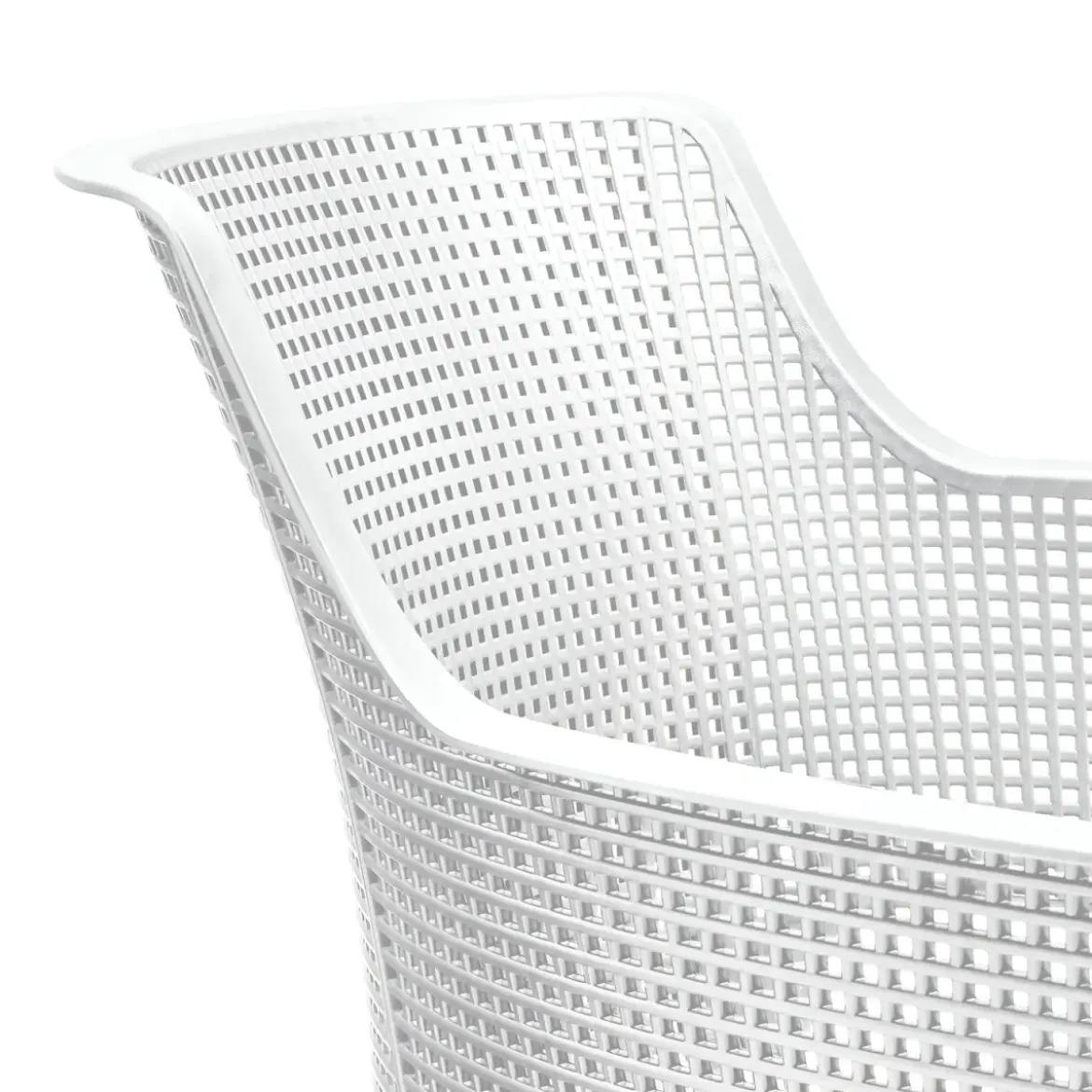 Set 6 Sedie da Esterno Keter Bianco Impilabili Resistenti UV Moderne