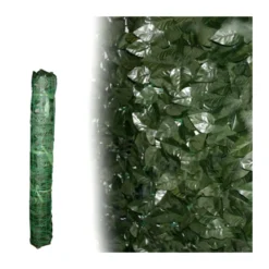 Siepe Finta 1x20 Rotolo Arella Sempreverde Artificiale Lauro Recinzione Giardino