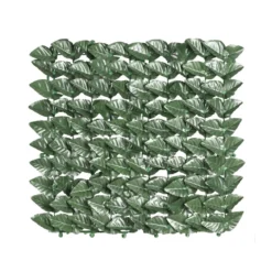 Siepe Sintetica Finta 1.5x20 Lauro Arella Sempreverde Artificiale Recinzione