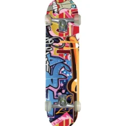 Skateboard 79x20 Acero 7 Strati con Cuscinetti ABEC7 Street Graffiti