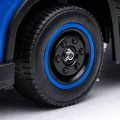 Small Truck Elettrico per Bambini a Batteria 6 V con Suoni e Luci Blu