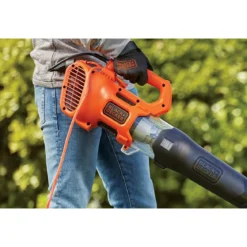Soffiatore Elettrico 1850W Soffia Foglie per Giardinaggio Black&Decker