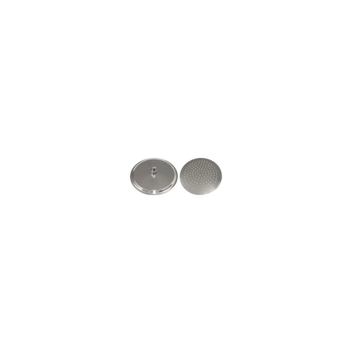 Soffione per doccia inox tondo 200 mm