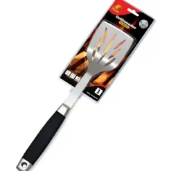 Spatola Barbecue Acciaio Inox Manico Antiscivolo Utensile Griglia