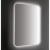 Specchio da Bagno Moderno 100x70 Rettangolare con Illuminazione Perimetrale