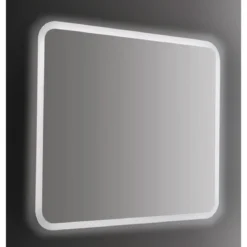 Specchio da Bagno Rettangolare Retroilluminato a Led 80x70 da Parete